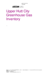 Upper Hutt City Greenhouse Gas Inventory 2018/19 preview