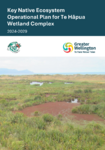 Key Native Ecosystem Operational Plan for Te Hāpua Wetland Complex 2024 - 2029 preview