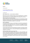 Letter from GWRC to Hutt South MP Chris Bishop re Belmont Park preview