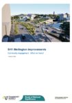 SH1 Wellington Improvements Community Engagement Report  preview