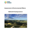 Assessment of Environmental Effects - Belmont Grazing Licence 2026 preview