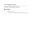 Public Council Workshop Agenda 3 September 2026 preview