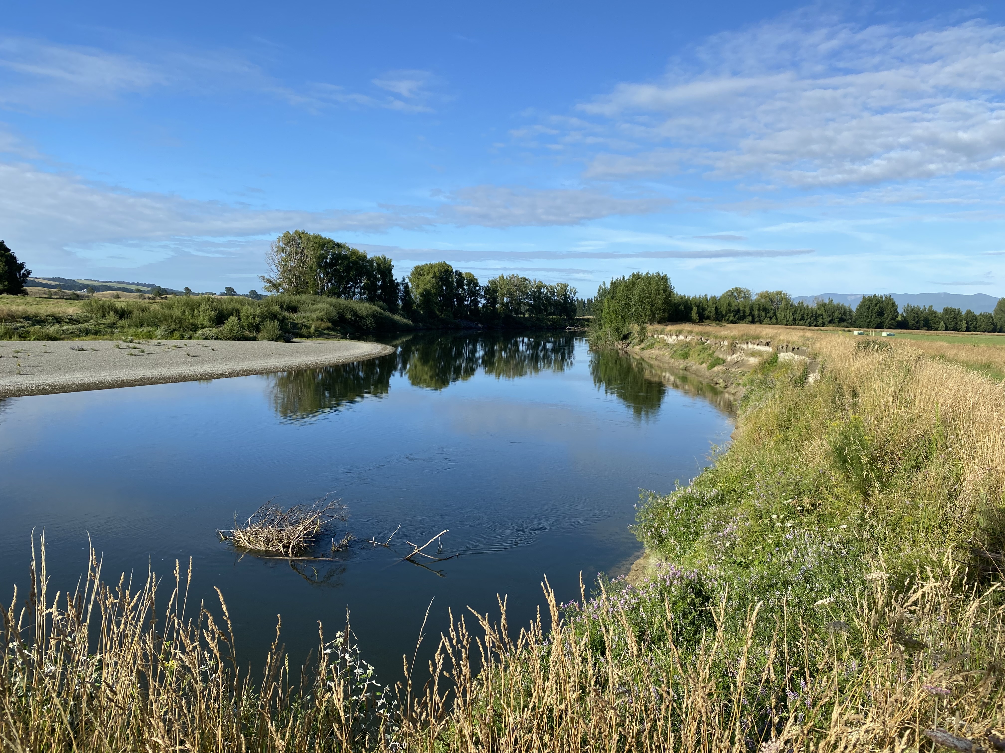 A view along the Ruamāhanga River