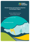 Climate drivers and seasonal outlook for the Wellington Region - Summer 2024-25 summary Autumn 2025 outlook preview
